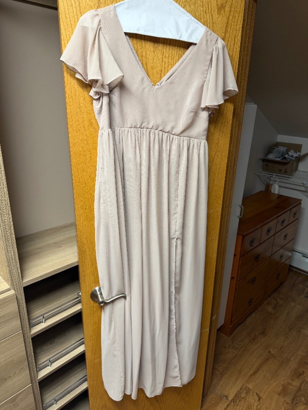 Birdie Grey Hannah Dress - Taupe